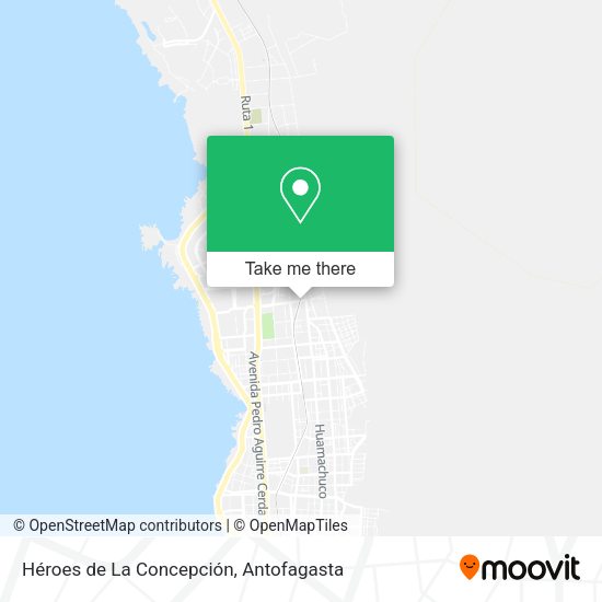 Mapa de Héroes de La Concepción