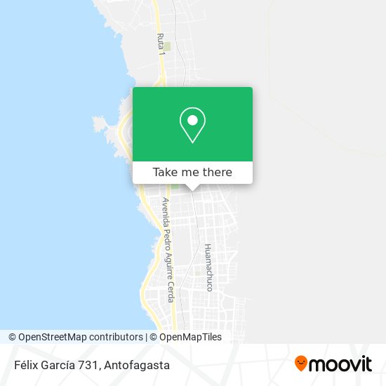 Félix García 731 map