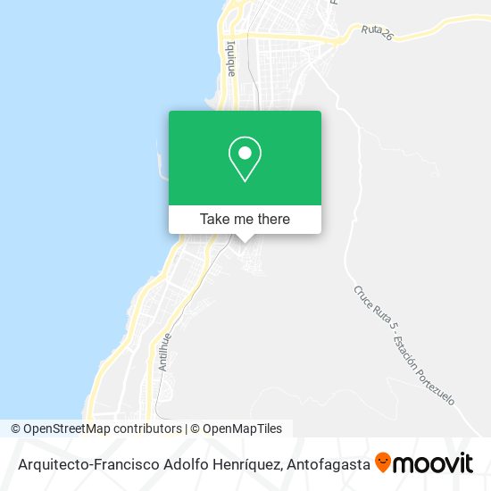 Arquitecto-Francisco Adolfo Henríquez map
