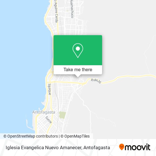 Iglesia Evangelica Nuevo Amanecer map