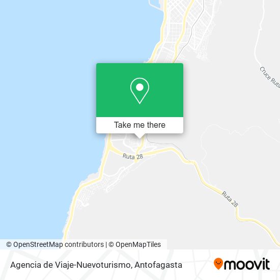 Agencia de Viaje-Nuevoturismo map