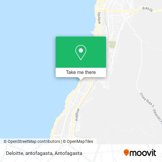 Mapa de Deloitte, antofagasta