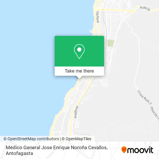 Médico General Jose Enrique Noroña Cevallos map