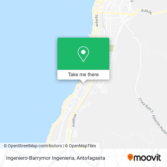 Ingeniero-Barrymor Ingenieria map