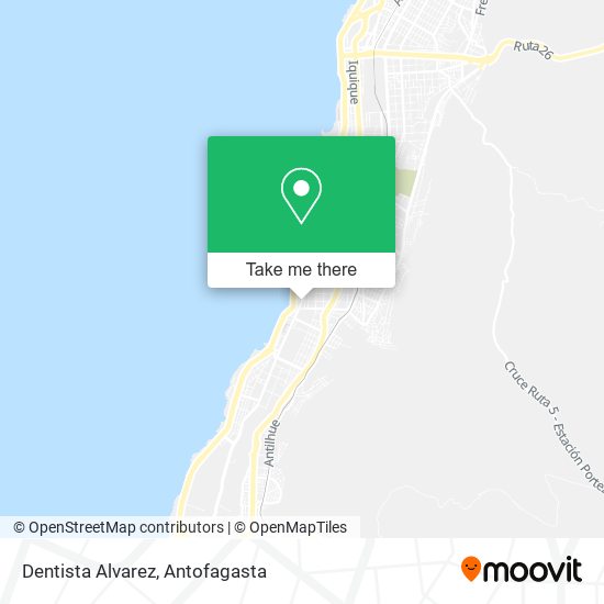Mapa de Dentista Alvarez
