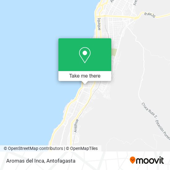 Mapa de Aromas del Inca