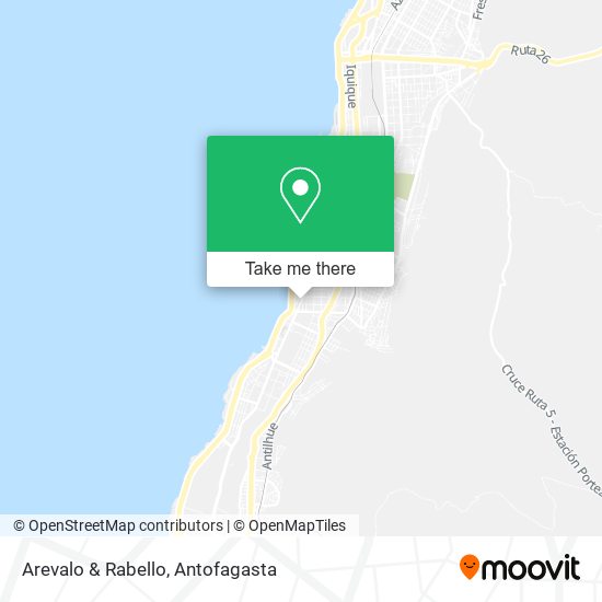 Mapa de Arevalo & Rabello