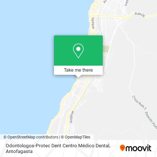 Mapa de Odontologos-Protec Dent Centro Médico Dental