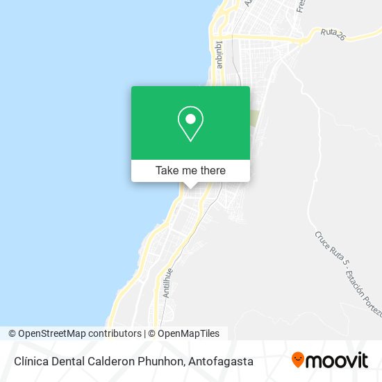 Mapa de Clínica Dental Calderon Phunhon