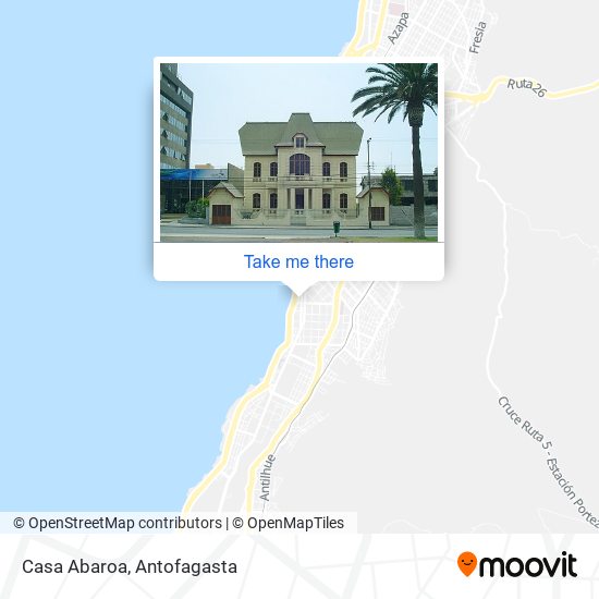 Casa Abaroa map