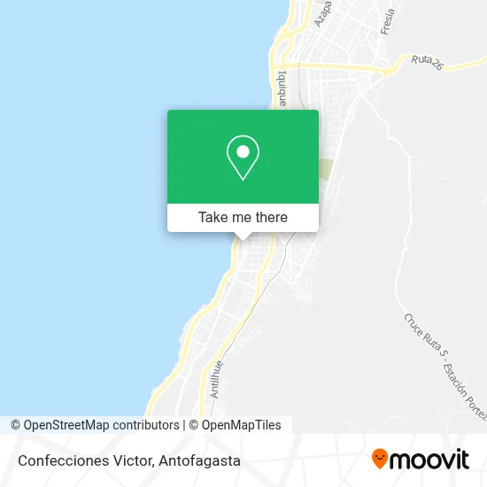 Confecciones Victor map