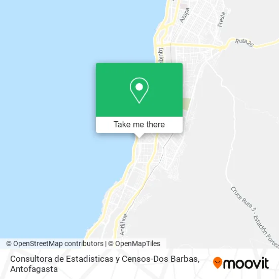 Mapa de Consultora de Estadisticas y Censos-Dos Barbas
