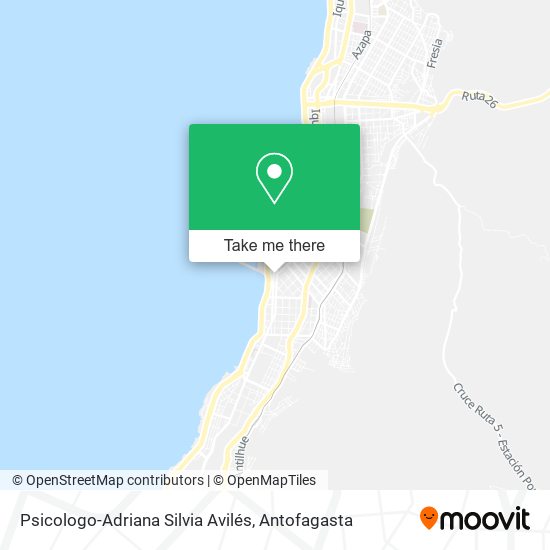 Psicologo-Adriana Silvia Avilés map