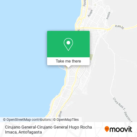 Mapa de Cirujano General-Cirujano General Hugo Rocha Imaca
