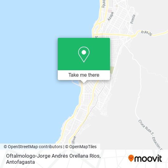 Oftalmologo-Jorge Andrés Orellana Ríos map