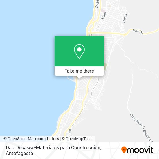 Mapa de Dap Ducasse-Materiales para Construcción