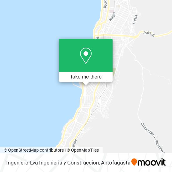 Mapa de Ingeniero-Lva Ingenieria y Construccion