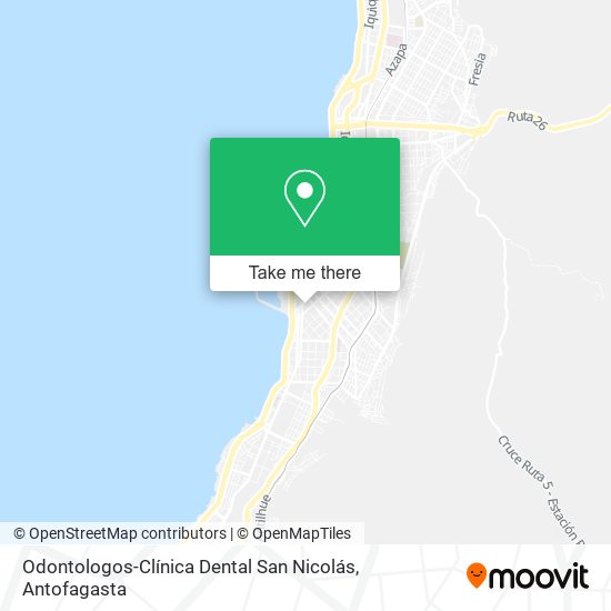 Odontologos-Clínica Dental San Nicolás map