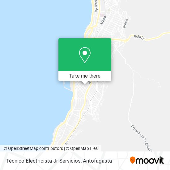 Mapa de Técnico Electricista-Jr Servicios