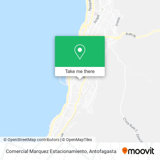Comercial Marquez Estacionamiento map