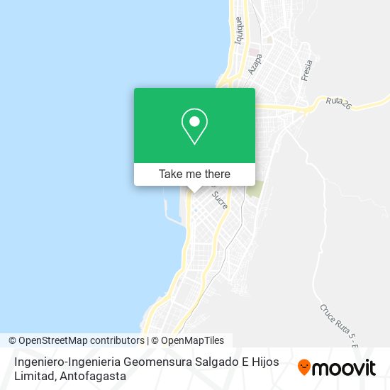 Mapa de Ingeniero-Ingenieria Geomensura Salgado E Hijos Limitad