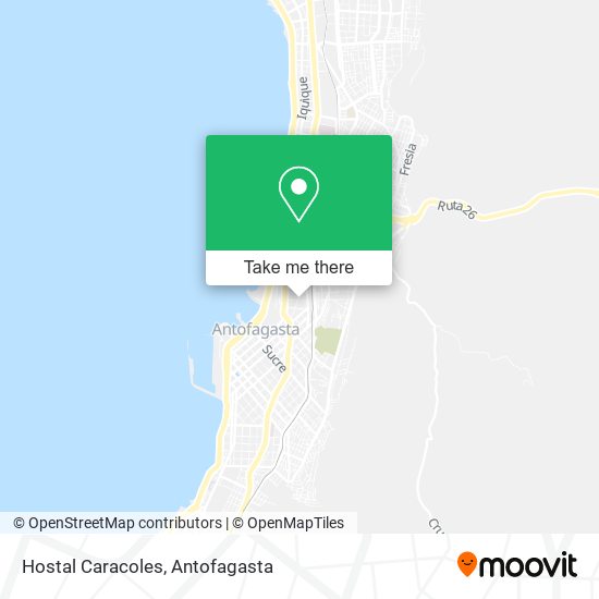 Mapa de Hostal Caracoles