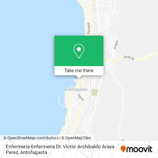Enfermeria-Enfermeria Dr. Victor Archibaldo Araya Perez map