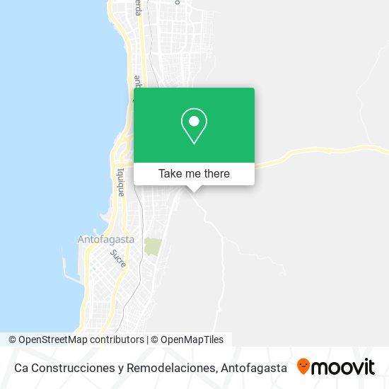 Ca Construcciones y Remodelaciones map