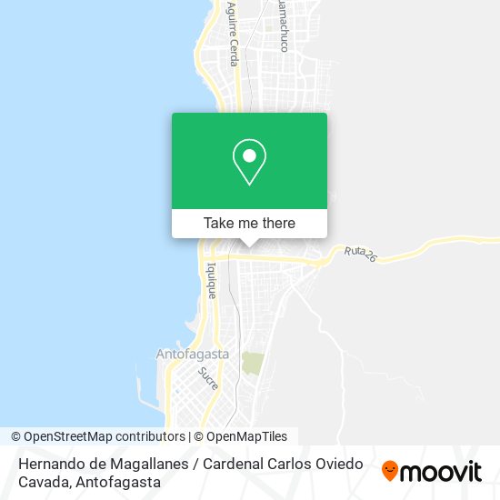 Mapa de Hernando de Magallanes / Cardenal Carlos Oviedo Cavada