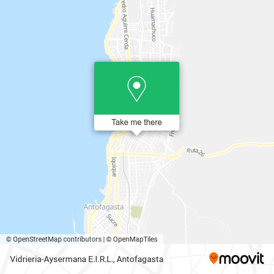 Vidrieria-Aysermana E.I.R.L. map