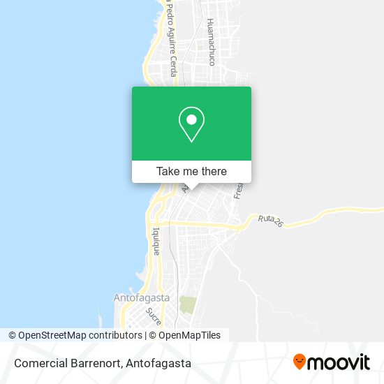 Mapa de Comercial Barrenort