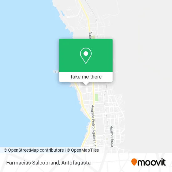 Farmacias Salcobrand map