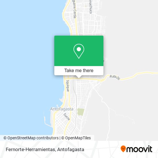 Fernorte-Herramientas map