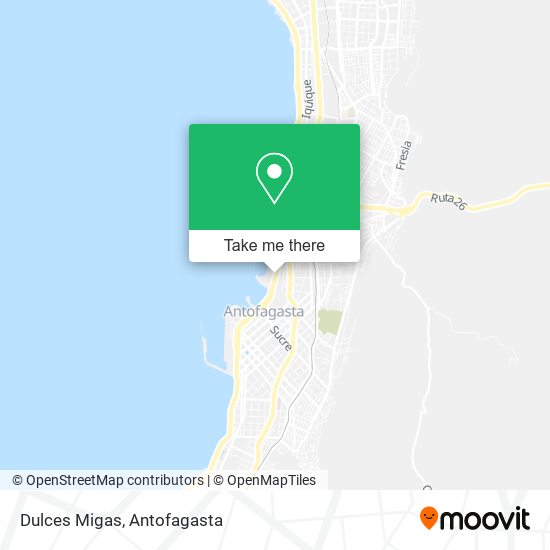 Mapa de Dulces Migas