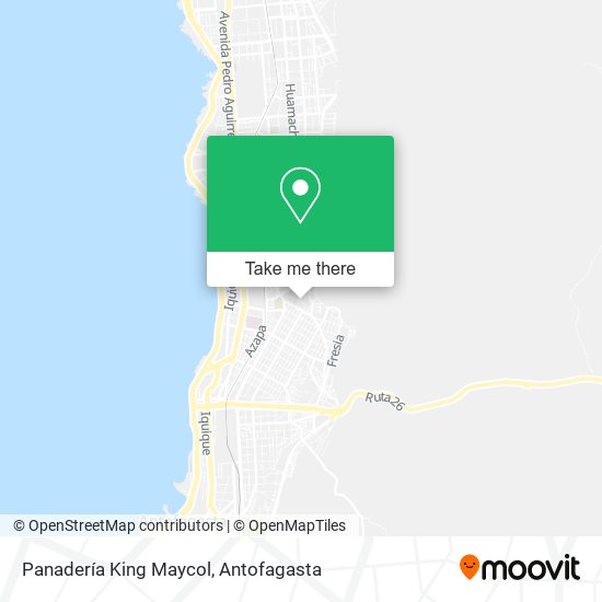 Panadería King Maycol map