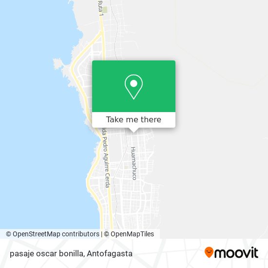 pasaje oscar bonilla map