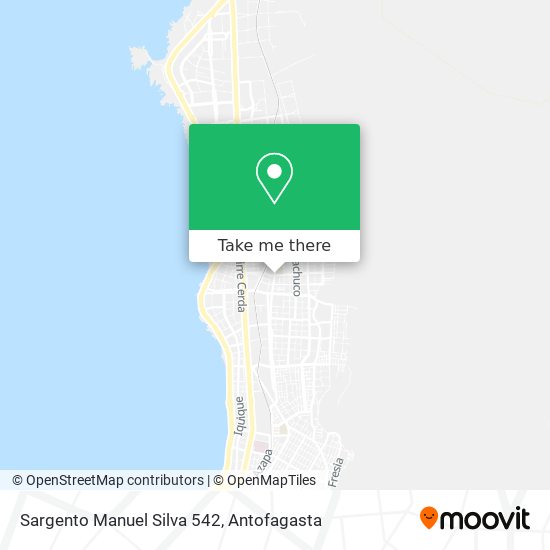 Sargento Manuel Silva 542 map