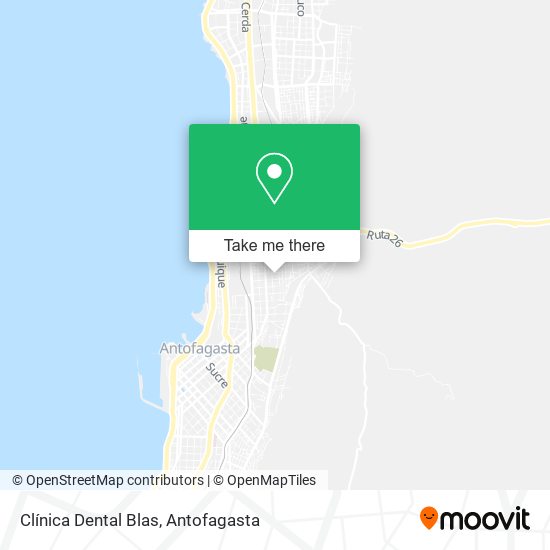 Clínica Dental Blas map