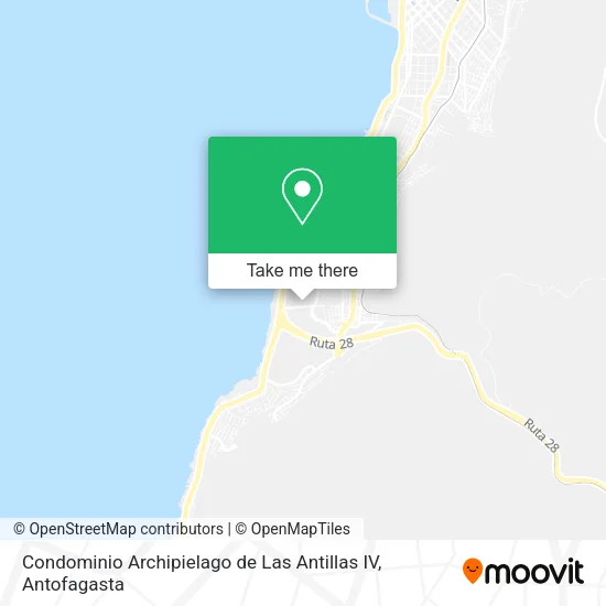 Mapa de Condominio Archipielago de Las Antillas IV