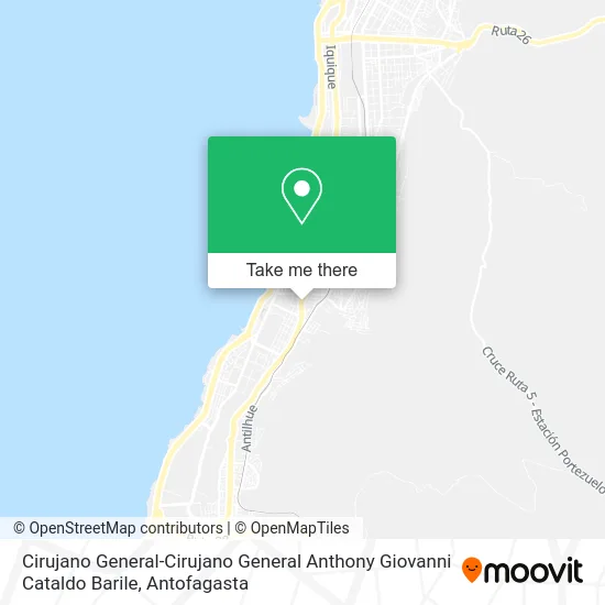 Mapa de Cirujano General-Cirujano General Anthony Giovanni Cataldo Barile