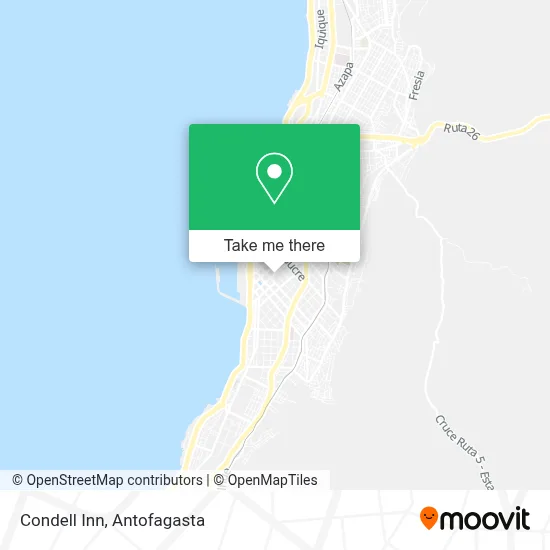 Condell Inn map