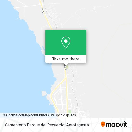 Mapa de Cementerio Parque del Recuerdo