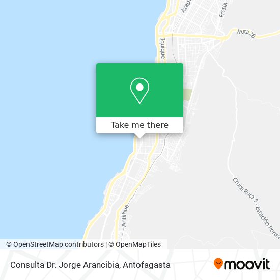 Consulta Dr. Jorge Arancibia map