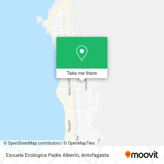 Mapa de Escuela Ecologica Padre Alberto