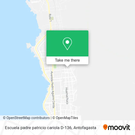 Escuela padre patricio cariola D-136 map