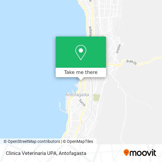 Clinica Veterinaria UPA map