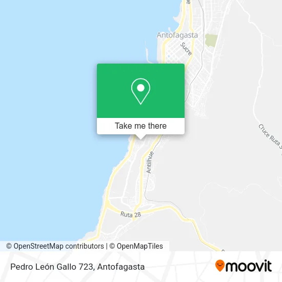 Pedro León Gallo 723 map