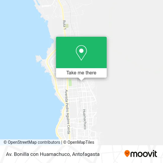 Av. Bonilla con Huamachuco map