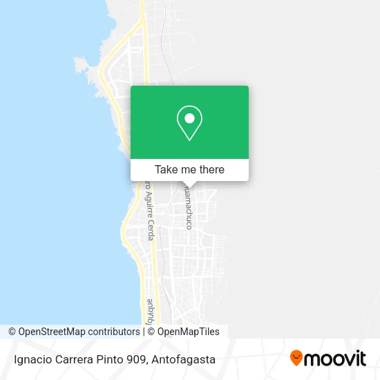 Ignacio Carrera Pinto 909 map