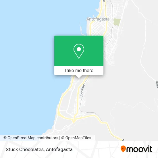 Stuck Chocolates map